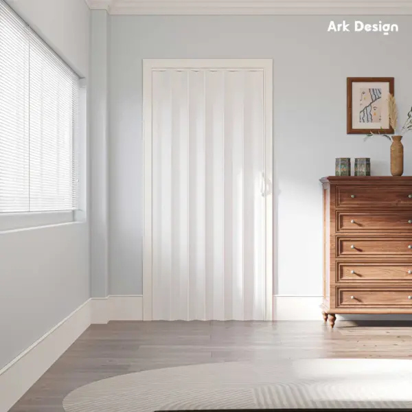 Ark Dual Layer Vinyl Accordion Door